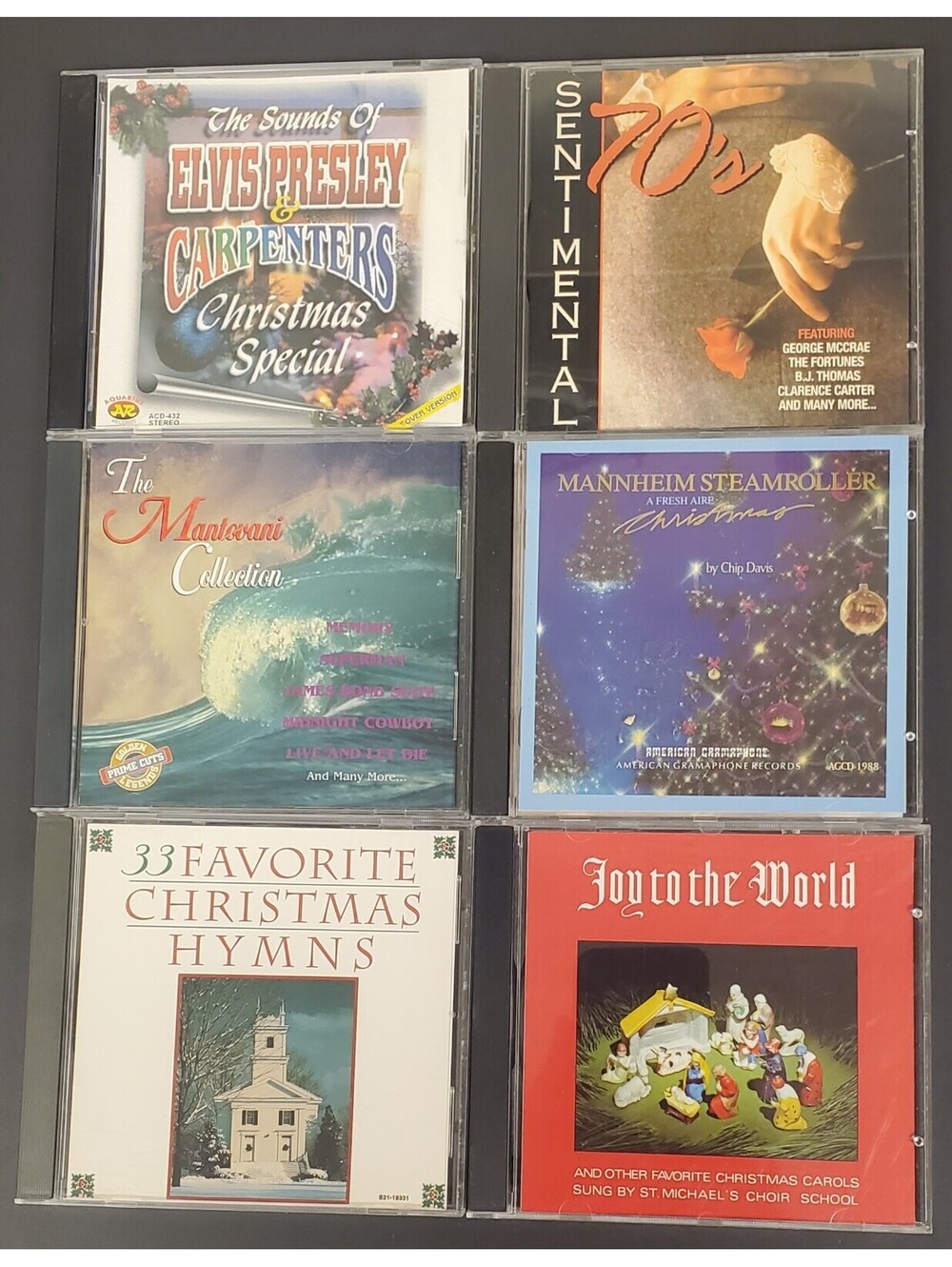 6 CD Collection of Classic Christmas and Sentimental Music VG
